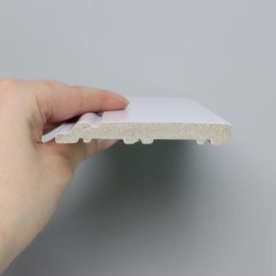 China White Primed Ps Skirting Board Moulding Polystyrene For House for sale