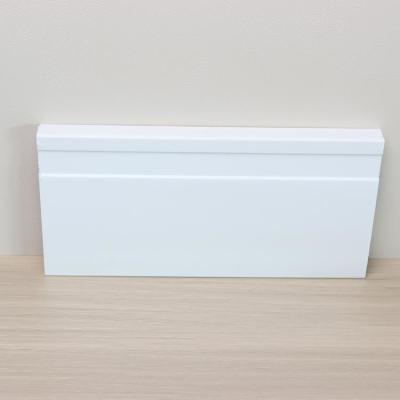 China Interior Decoration Ps Skirting Board 2.4m With Plastic Foam for sale