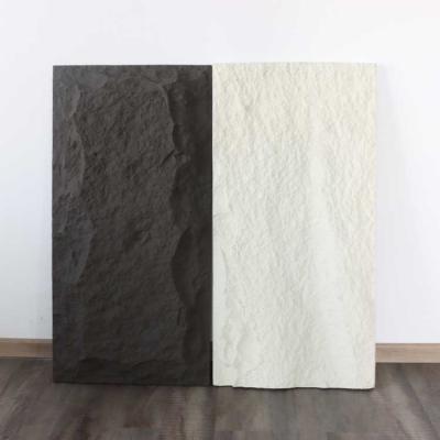China Stone Texture Cladding Wall Panel 1.2m Lightweight Foam Pu Culture Faux for sale