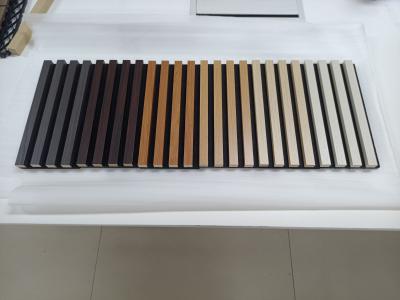 China Wooden Oak Slat Wall Panel Moisture Proof Acoustic Wood Slat Panel for sale