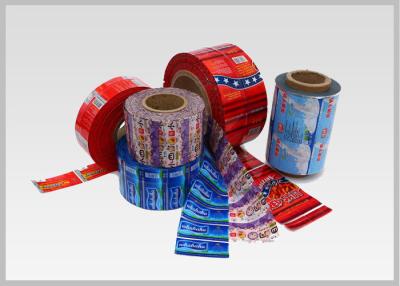 China Safe PVC Stretch Film Wrap Around Labels For Water Bottles , 8 Colors Printing Thickness 25mic To 50mic for sale