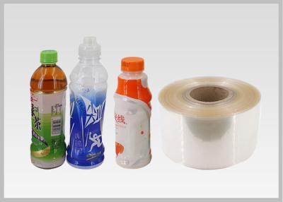 China 1000mm Clear Polyvinyl Chloride Thermo Shrinkable Film High Tearing Strength For Packaging for sale