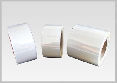 China 45mic Crystal Clear Label Grade PVC Shrink Film Rolls For Printing Sleeve for sale