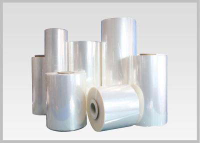 China 35 Mic Clear Soft Pvc Shrink Film Rolls , Heat Shrink Wrap Film With Blow Molding for sale