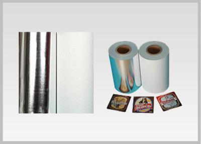 China Non Toxic Vacuum Metallized Paper , Ink Retention Lamination Paper Roll For Beer Wine Bottle Label In High Quality for sale