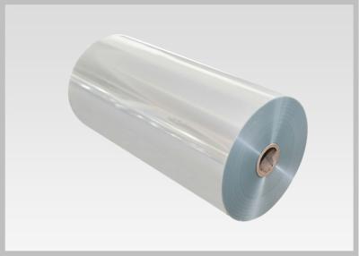 China PLA Bio Based Clear Shrink Film Biodegradable Bioplastic Film To Flexible Packaging for sale