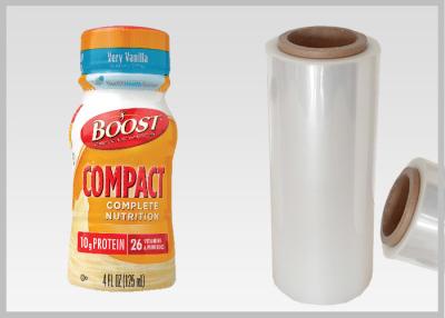 China Bottle Labels Poly Shrink Film / PLA Biodegradable Shrink Wrap Film for sale