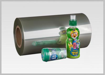 China Higher - Gloss Soft Petg Shrink Film For Beverage Bottle Lable Printing for sale