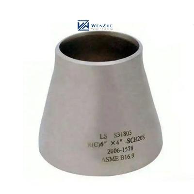 China Stainless Steel 304 316 316L Concentric Eccentric Reducer DN25-DN100 Silver 1/4''--4.0 for sale