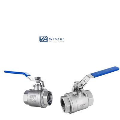 China Stainless Steel 201 304 316 Female Thread Ball Valve 1/4''-4.0'' Size for WOG1000 for sale