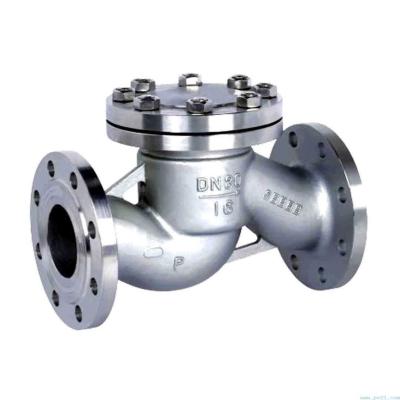 China Stainless Steel 304 DN40 Flanged Check Valve with Lift Design and ISO9001 Certificate for sale