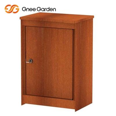 China Customized Corten Steel Outdoor Metal Furniture Vertical Steel Mail Box for sale