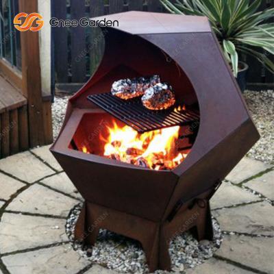 China Home Party Use Customizable BBQ Charcoal Grill 4mm Thickness for sale