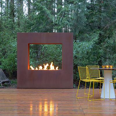 Китай Яма огня простого дизайна сверхмощная стальная деревянная горящая 72 дюйма продается