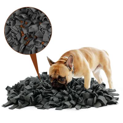 China 60cm 45cm Machine Washable Snuffle Mat Dark Gray Chewy for sale