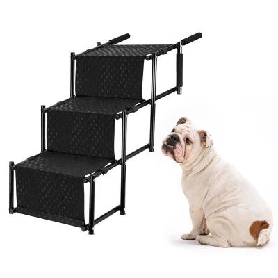 China PVC Truck Dog Car Steps Ramp Three Layer Retractable for sale