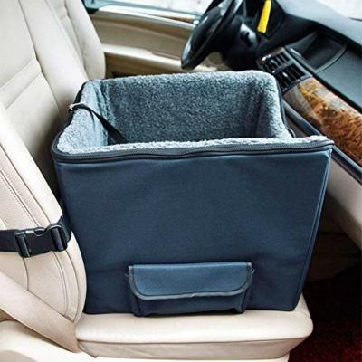 China 16in 14in Pet Car Booster Seats Nonslip 300D Cationic for sale