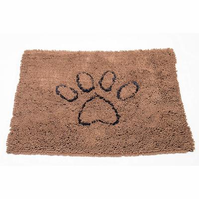 Chine Fibre de Chenille de GV de tapis de caisse de chien de glissement du ménage 2.5cm non à vendre