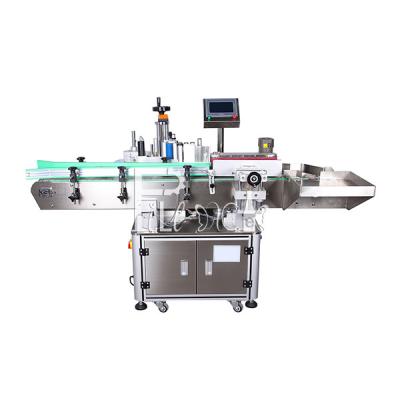 China Touch Screen SUS304 Round Bottle Labeling Machine for sale