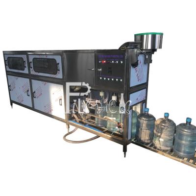 China Drinking Water 5 Gallon Filling Machine With Rollor Conveyor for sale