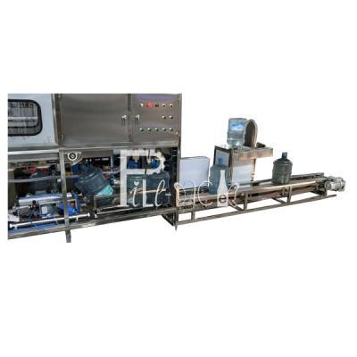 China 270×490mm Gallon Filling Machine With Label Shrink Tunnel for sale