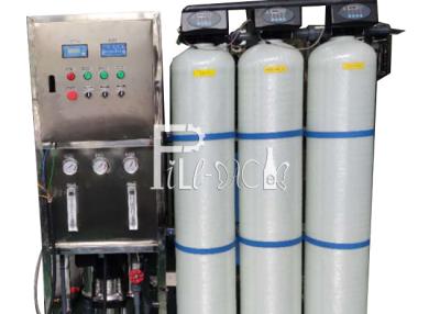 China Máquina manual do tratamento da água da osmose reversa da válvula 500LPH à venda