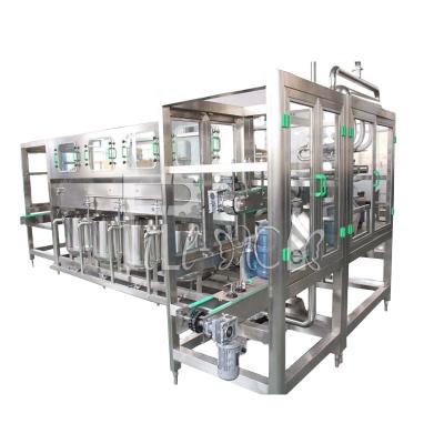 China 600BPH Full Automatic Four Line Monoblock Gallon Filling Machine With Overflow Valve for sale