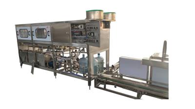 China controle automático do Plc 100bph máquina de enchimento de 5 galões para a água potável à venda