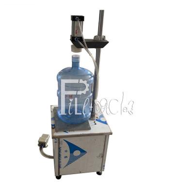 China Automatic Gallon Plc 450mm Manual Pet Bottle Capping Machine for sale