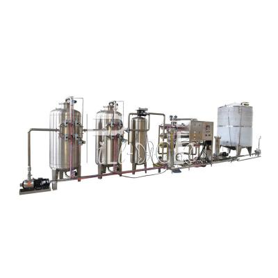 China Sus304 Auto Operation Valve Drinking 4000lph Ro Water Treatment Machine for sale