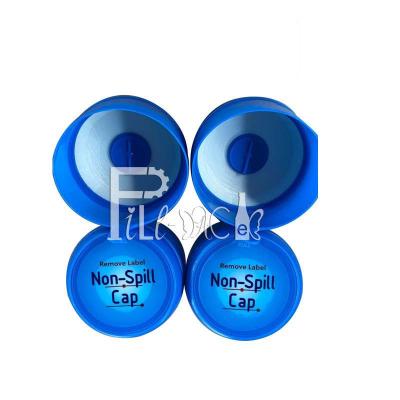 China One Piece Pure Water Bucket 55mm Pe Gallon Bottle Cap With Customized Labels for sale
