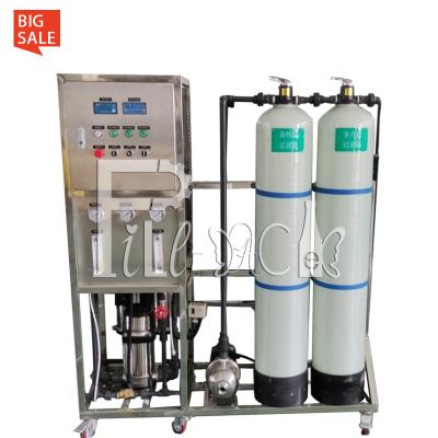 China Máquina mineral bebendo pura do purificador da água do RO do tratamento da água 500LPH à venda