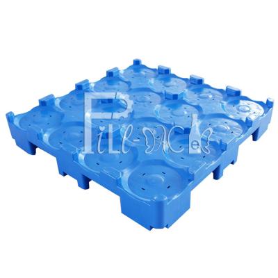 China Plataforma plástica del almacenamiento de la botella de agua de la plataforma de la botella de agua de 5 Gallon18.9L en venta