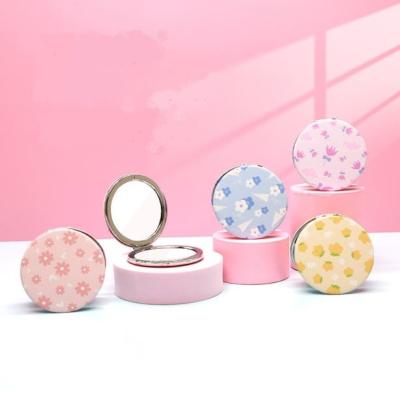 China New Style Mini Carton Beauty Makeup Mirror Pocket Mirror for sale