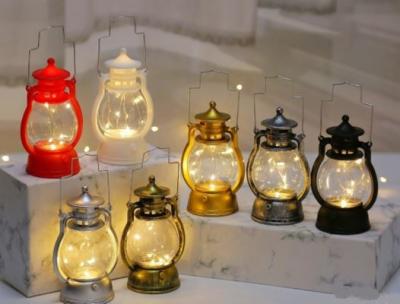 China Creative Plastic Christmas Lantern, Christmas Decoration LED Lantern for sale