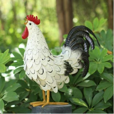 China Europe Style Iron Chicken Model Garden Decoration for sale