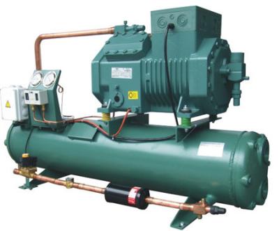 China Medium R507 Compressor Water Cooled Condensing Units High Temperature for sale