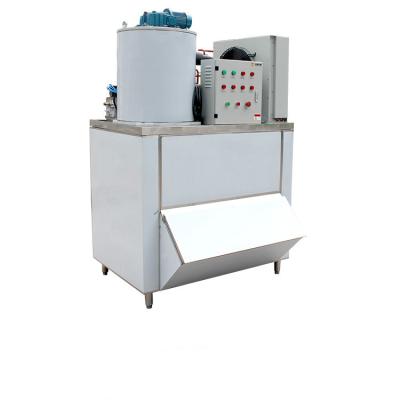 China R404 1200kg/24h Flake Ice Machine Ss304 Small Flake Ice Maker for sale