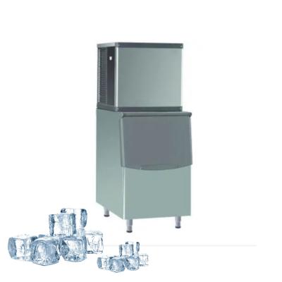 China 580W Countertop Ice Maker Square Cubes 100kg/24h Ice Cube Manufacturing Machine for sale