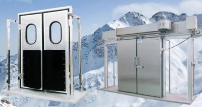 Китай раздвижная дверь холодной комнаты дверей комнаты охладителя 42kg/M3 Photato Sotrage с окном продается