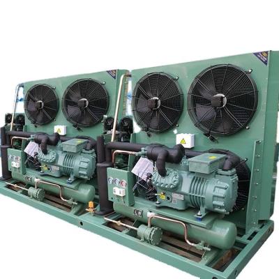 China Small Medium Sized Refrigeration Freezer Air Cooled Condensing Condenser Unit for sale