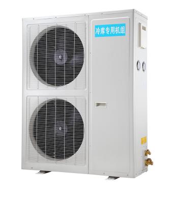 China Temperatura de condensação da unidade da sala fria de armazenamento frio da refrigeração do compressor R134 baixa à venda