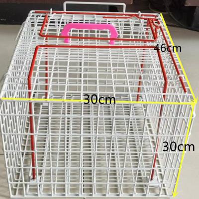 China 2mm wire mesh outdoor metal pvc coated galvanized pet display cage à venda