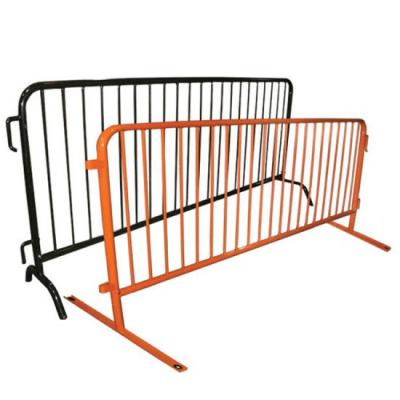 China 1100X2500mm Crowd Control Barriers Galvanized Steel Metal Pedestrian Barriers for sale