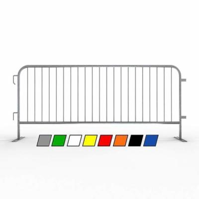 China Galvanized Steel Crowd Construction Barrier Fence 1100X2100mm for sale
