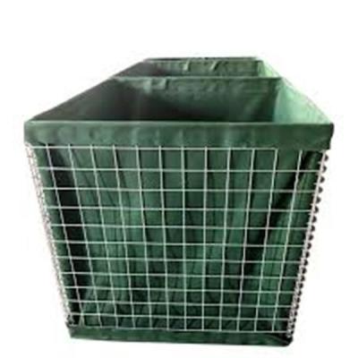 China 2''X2'' 3''X3'' Hesco Barrier Wall Defensive Barriers Galfan Coated for sale