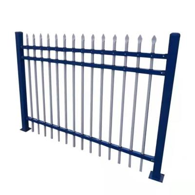China 1.0mm 1.2mm 1.5mm Pool Steel Tubular Metal Palisade Fencing Anti Oxidation for sale