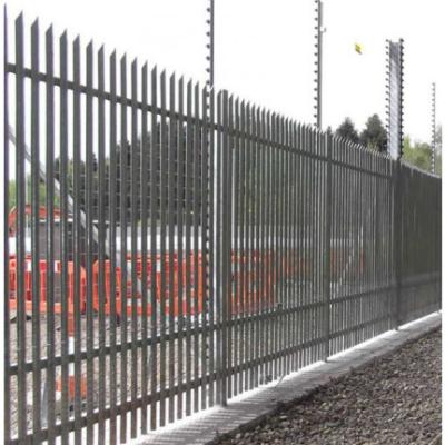 China TLWY Hot Dipped Steel Palisade Security Fencing Panel Width 2.75m for sale