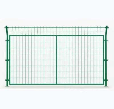 China Framework Welded Mesh Fencing 1800x3000MM Railway Security Fencing for sale