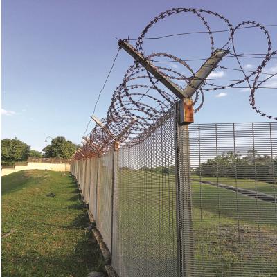 China 3D Welded Commercial 358 Security Mesh Panels Fence For Airport for sale